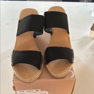 Black Espadrille Sandals